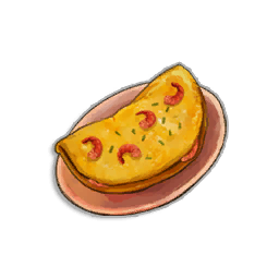 Shrimp Omelette