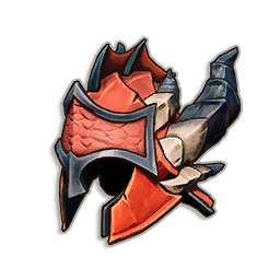 Red Dragonhide Coif