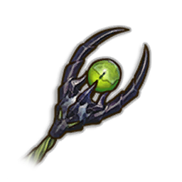 Parts of a sinister looking staff
