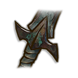 A Corroded Serrated Blade